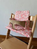 Wasserdichtes Kissen-Set kompatibel mit dem Stokke Tripp Trapp Hochstuhl – Coral