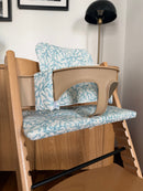 Wasserdichtes Kissen-Set kompatibel mit dem Stokke Tripp Trapp Hochstuhl – Blue Coral