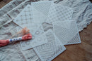 Sashiko Vorlagen mit verschiedenen Mustern