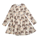 Metsola dress, cat | 134/140cm