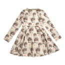 Metsola dress, cat | 134/140cm