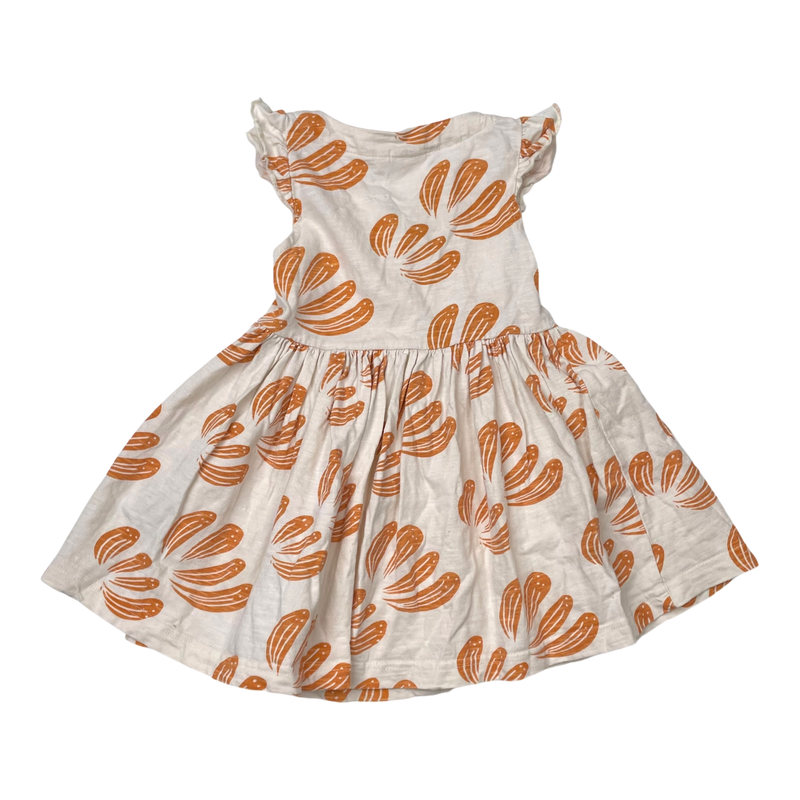 Mainio button dress, anemone | 86/92cm