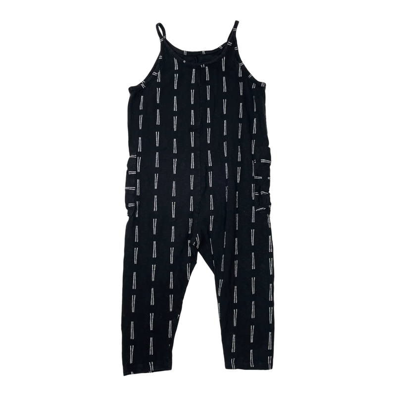 Mainio sleeveless jumpsuit, black | 98/104cm