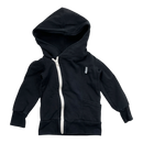 Gugguu zipper hoodie, black | 110cm