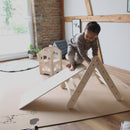 KLETTERLING Kleines Zickenling Set aus Kletterdreieck und Rutsche