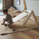 KLETTERLING Kleines Zickenling Set aus Kletterdreieck und Rutsche