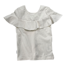 Gugguu frill top, white | 86cm