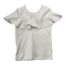 Gugguu frill top, white | 86cm