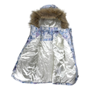 Gugguu winter parka, flowers | 116cm