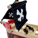 Indigo Jamm Jolly Jacks Pirate Ship, Wood