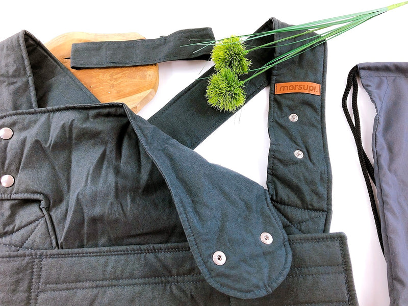 Marsupi Babytrage, grau