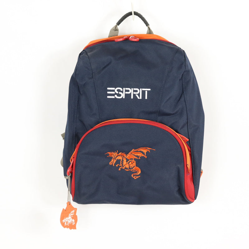 Tasche - Esprit -  - dunkelblau, Orange -  - Sehr guter Zustand