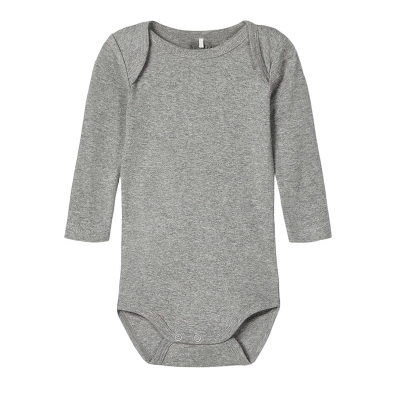 Name it Bodys Set of 3, Grey/ White/ Black