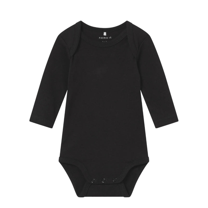 Name it Bodys Set of 3, Grey/ White/ Black