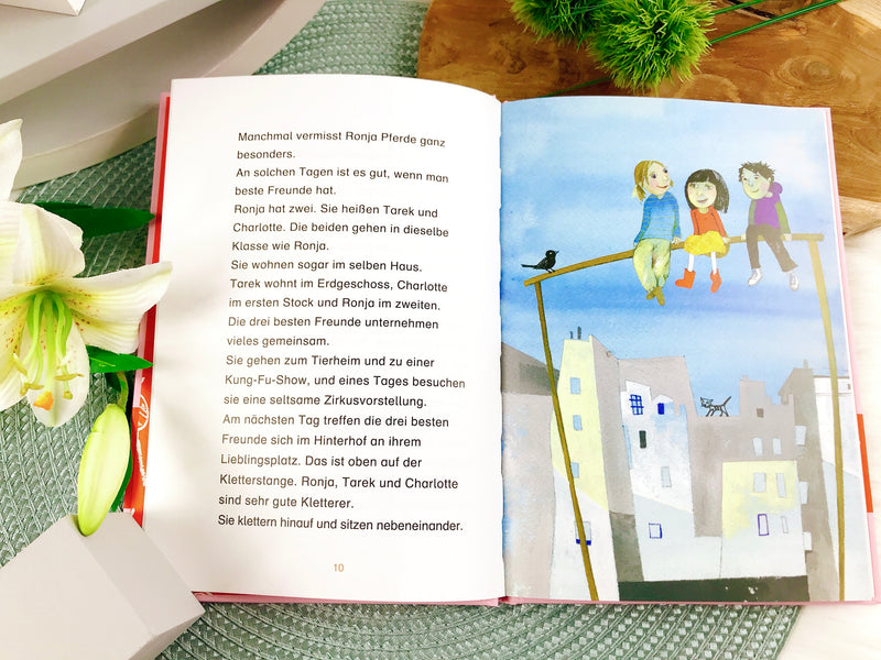 book "Ronja and the Magic Pony"