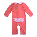 IA BON the stella baby uv suit, coral | 6-12M