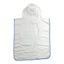 IA BON charlie terry poncho, white | 6-8Y