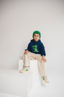 Hoodie Krokodil 100% Baumwolle soft touch