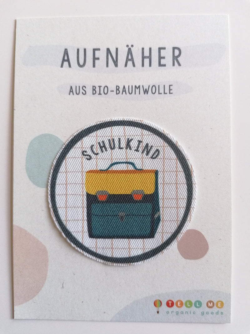 Aufnäher aus Bio-Baumwolle