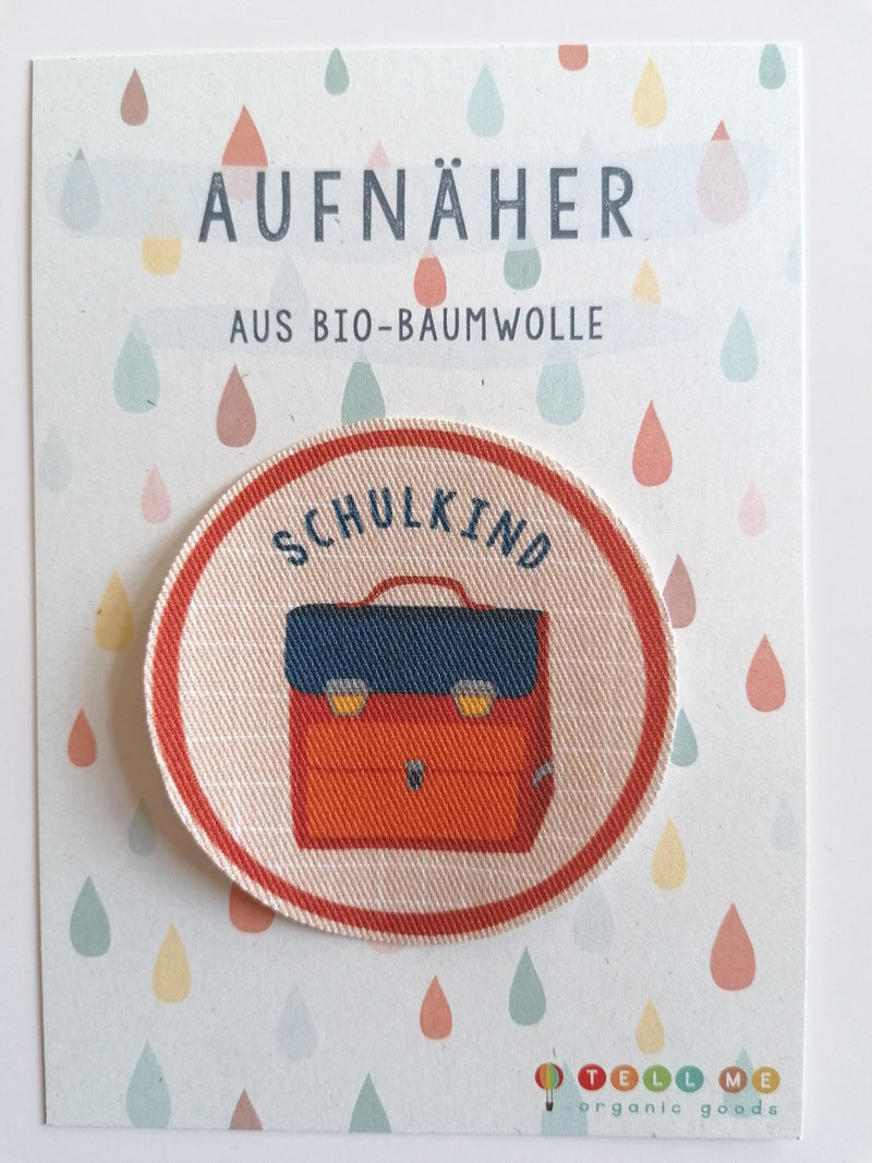 Aufnäher aus Bio-Baumwolle