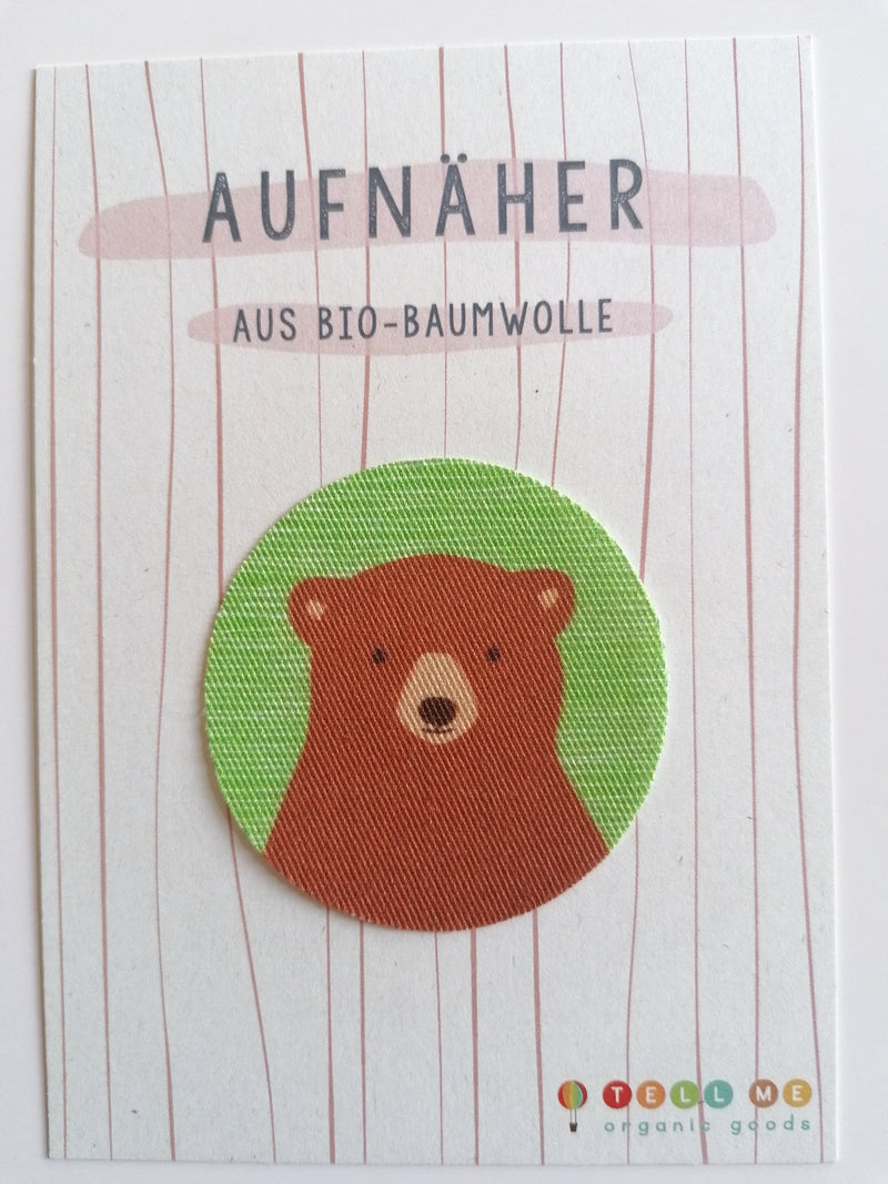 Aufnäher aus Bio-Baumwolle