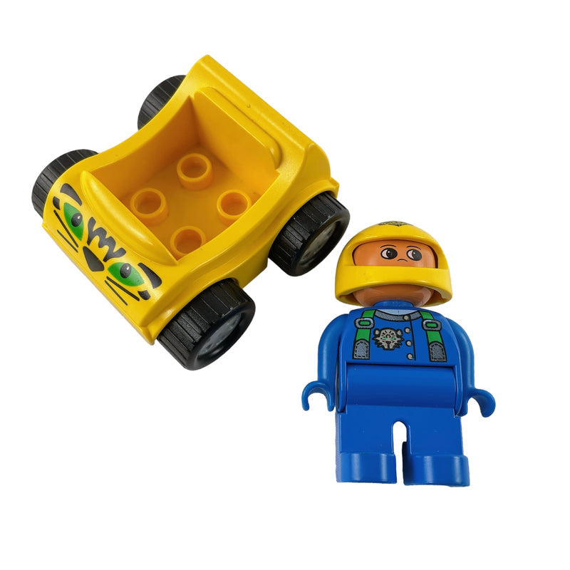 LEGO® Duplo 1404 Yellow Racing Car