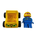LEGO® Duplo 1404 Yellow Racing Car