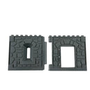 LEGO® Duplo spare parts 51695 + 51697 Stone gate and stone wall with window opening