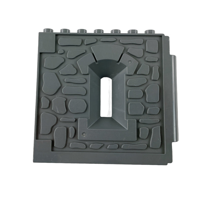 LEGO® Duplo spare parts 51695 + 51697 Stone gate and stone wall with window opening
