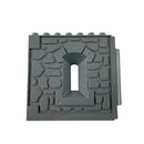 LEGO® Duplo spare parts 51695 + 51697 Stone gate and stone wall with window opening