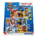 Clementoni Puzzle Paw Patrol, 2x60 Teile