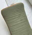 Wobbel Original Balance Board Senfgelb mit Deck Olive Samt