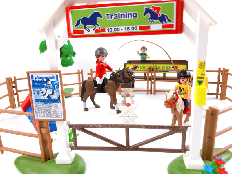 Playmobil 4185 Jumping Arena, Riding Arena, complete