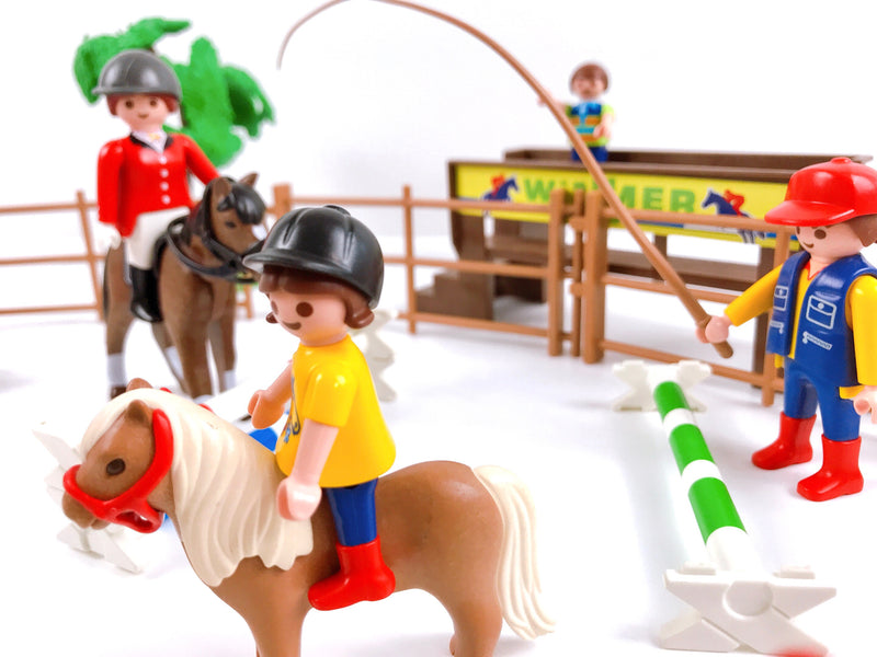 Playmobil 4185 Jumping Arena, Riding Arena, complete