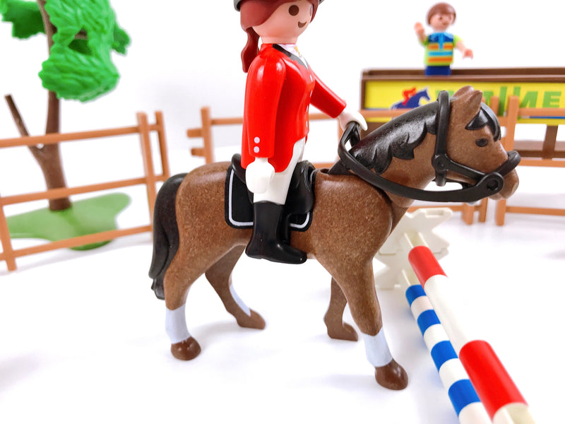 Playmobil 4185 Jumping Arena, Riding Arena, complete
