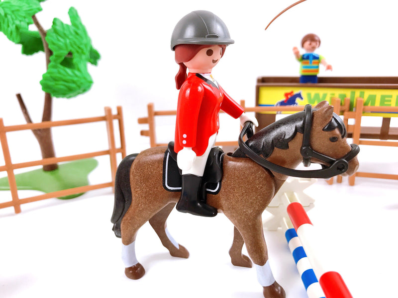 Playmobil 4185 Jumping Arena, Riding Arena, complete