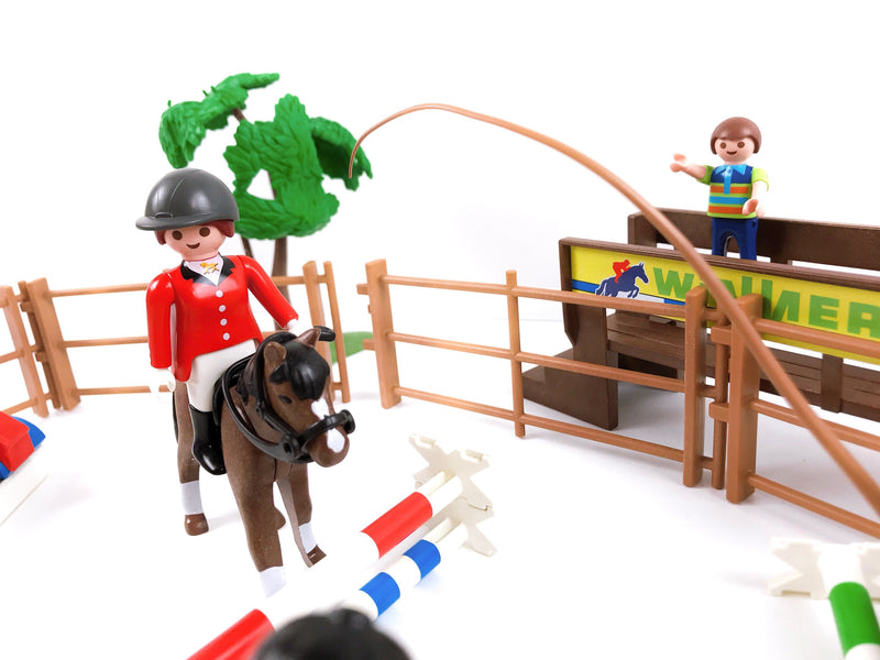 Playmobil 4185 Jumping Arena, Riding Arena, complete