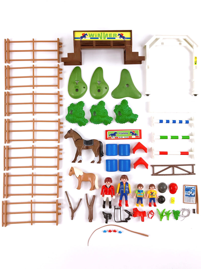 Playmobil 4185 Jumping Arena, Riding Arena, complete
