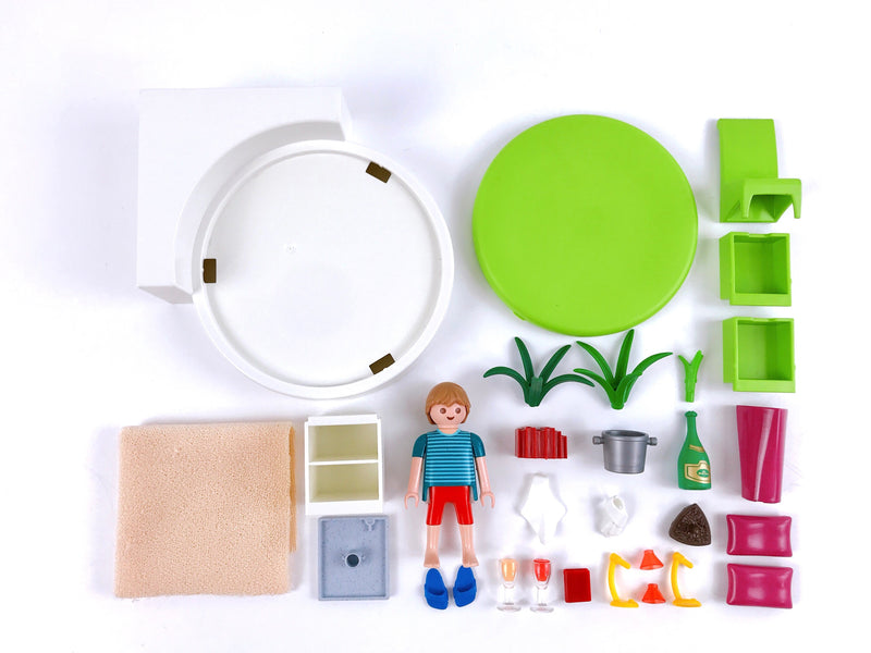 Playmobil 5583 Schlafinsel, Schlafzimmer, Villa, vollständig