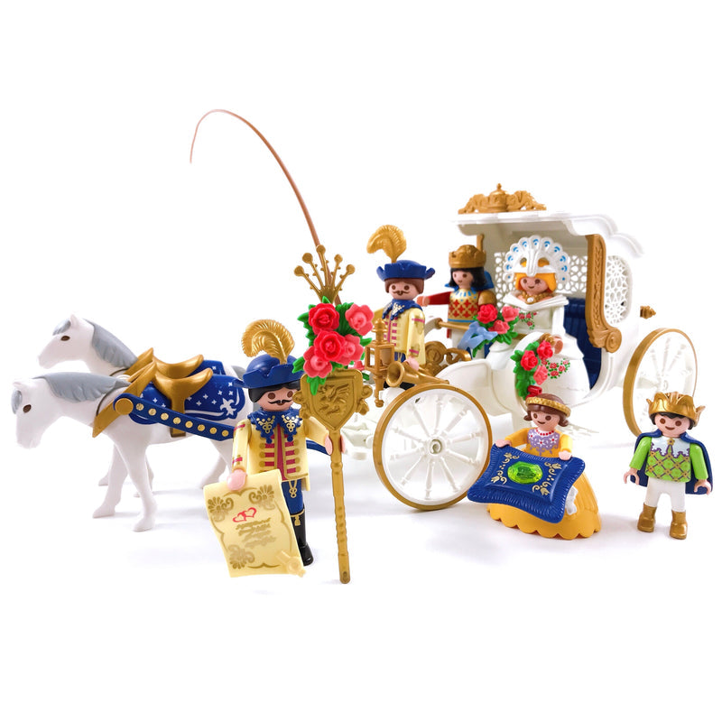 Playmobil 4258 Royal Wedding Carriage, 2005, complete