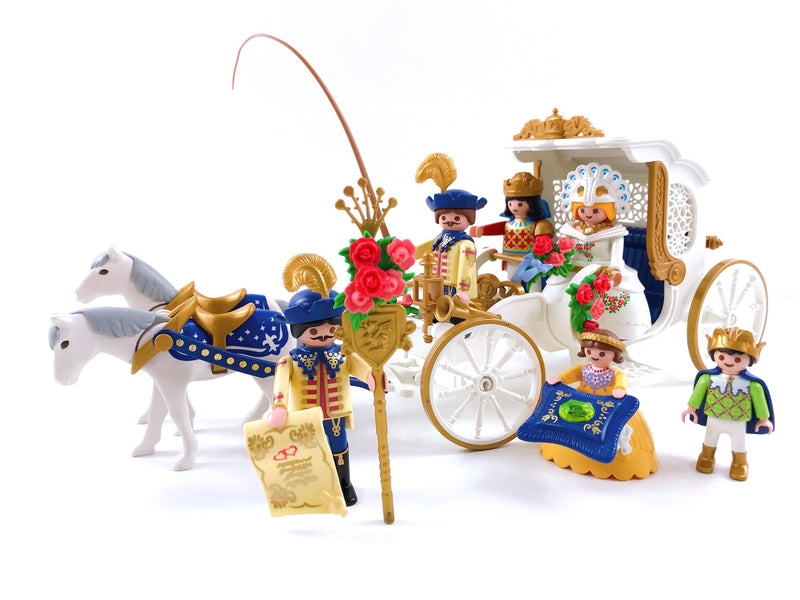 Playmobil 4258 Royal Wedding Carriage, 2005, complete
