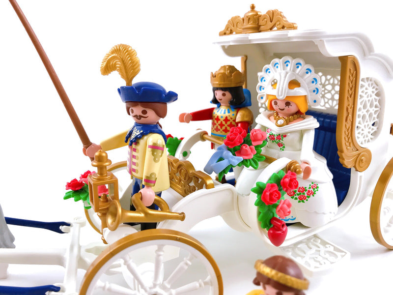 Playmobil 4258 Royal Wedding Carriage, 2005, complete