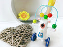 Janod Push Animal, Zigolos Juggling Bear to Push, Wood