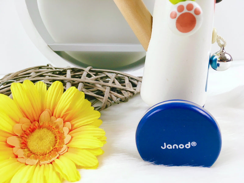 Janod Push Animal, Zigolos Juggling Bear to Push, Wood