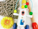 Janod Push Animal, Zigolos Juggling Bear to Push, Wood
