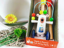 Janod Push Animal, Zigolos Juggling Bear to Push, Wood