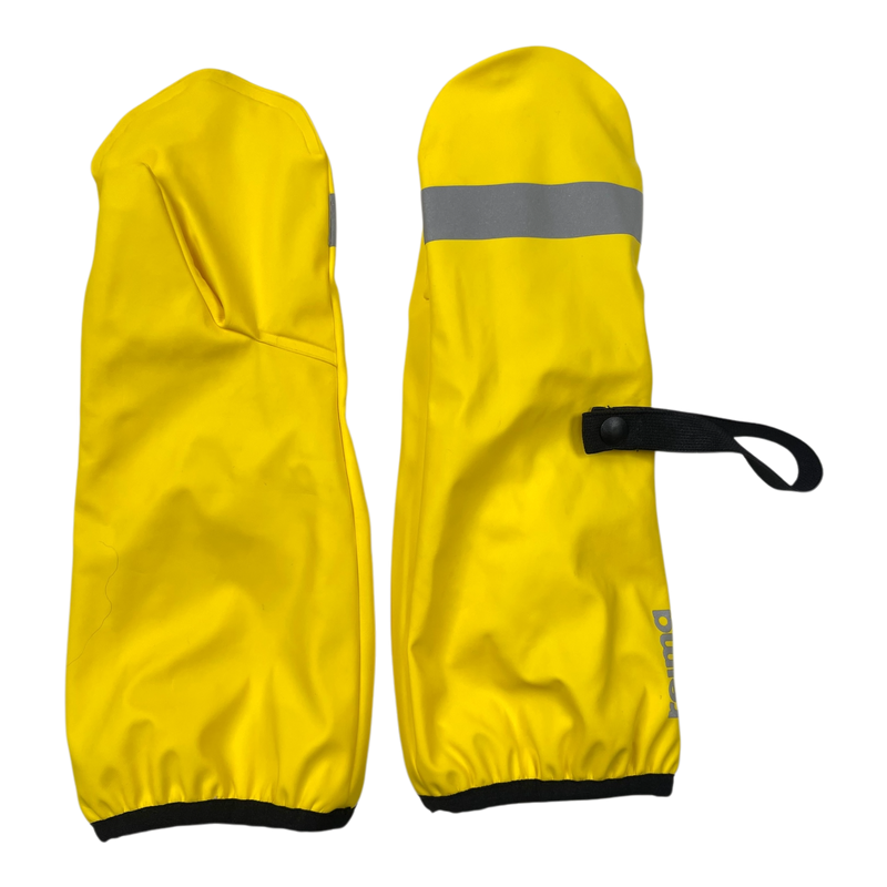 Reima puro rain mittens, yellow | 6-8m