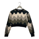 Marimekko x Adidas sweat shirt, allover | 164cm