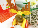 Janod Pull-Along Drum Moose, Wood