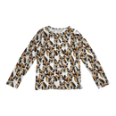 Metsola shirt, fox | 122/128cm